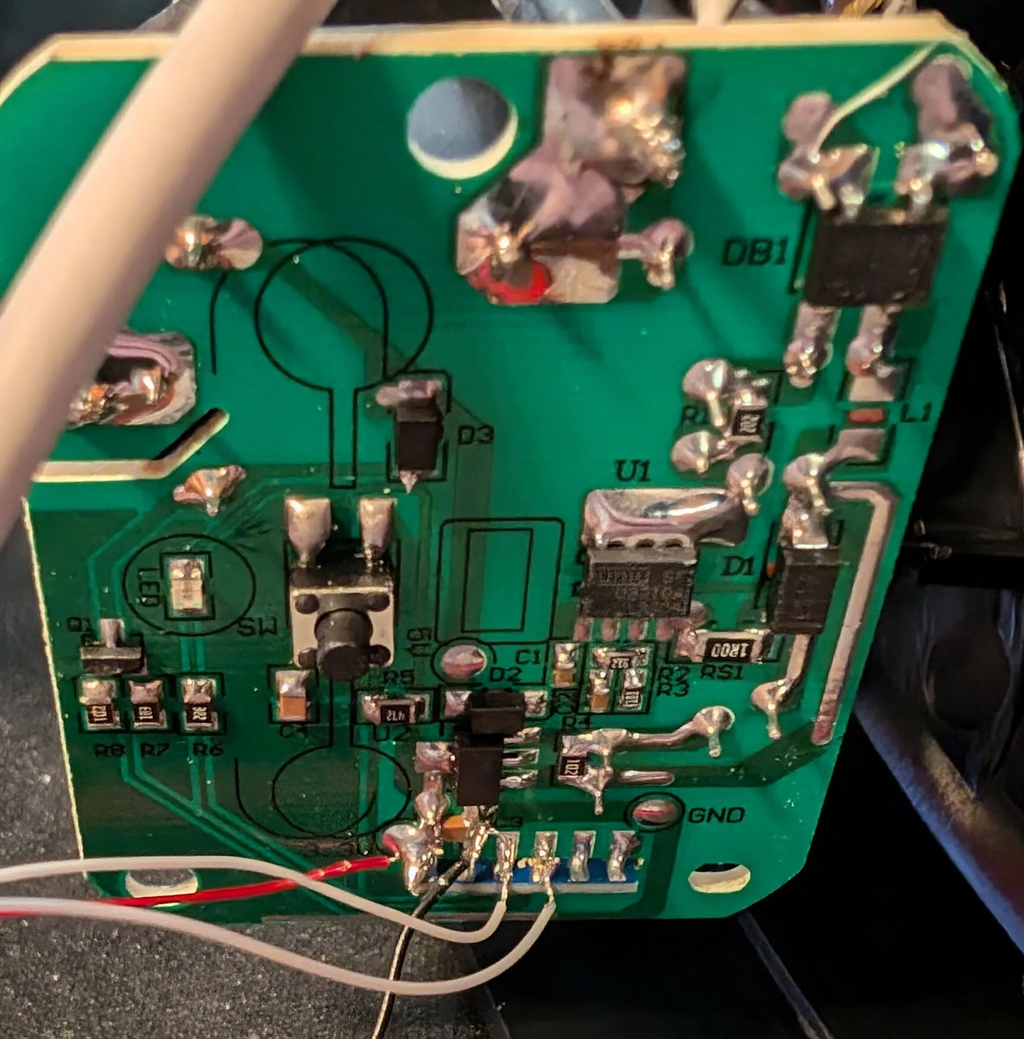 Bottom of board Board Image